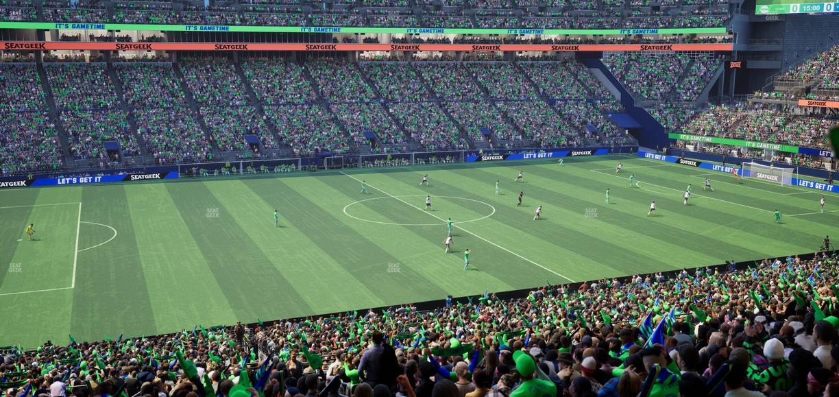 Lumen Field - Section Club Level Suite 11 Seat View