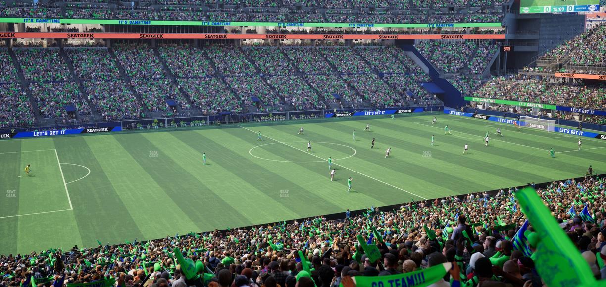 Lumen Field - Section Club Level Suite 12 Seat View