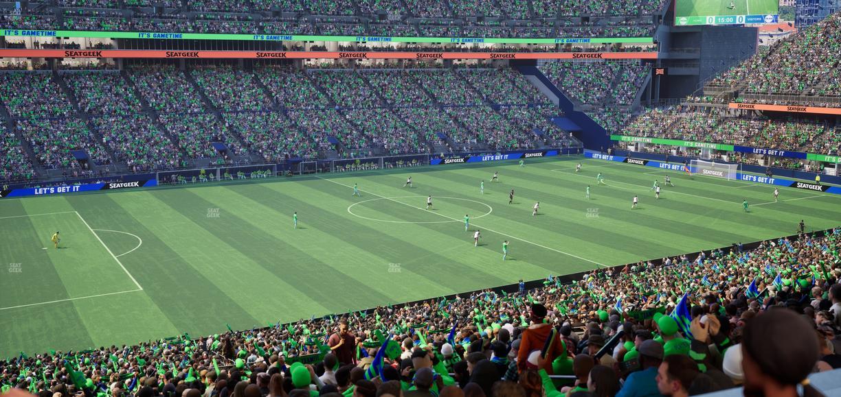 Lumen Field - Section Club Level Suite 13 Seat View