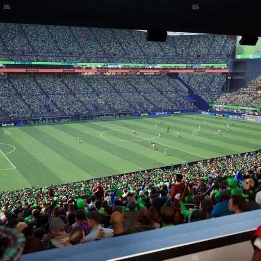 Lumen Field - Section Club Level Suite 13 Seat View