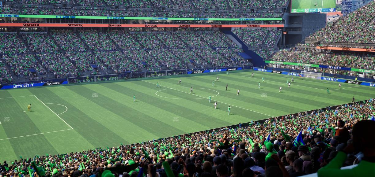 Lumen Field - Section Club Level Suite 14 Seat View