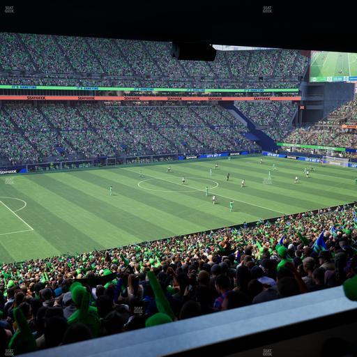 Lumen Field - Section Club Level Suite 14 Seat View