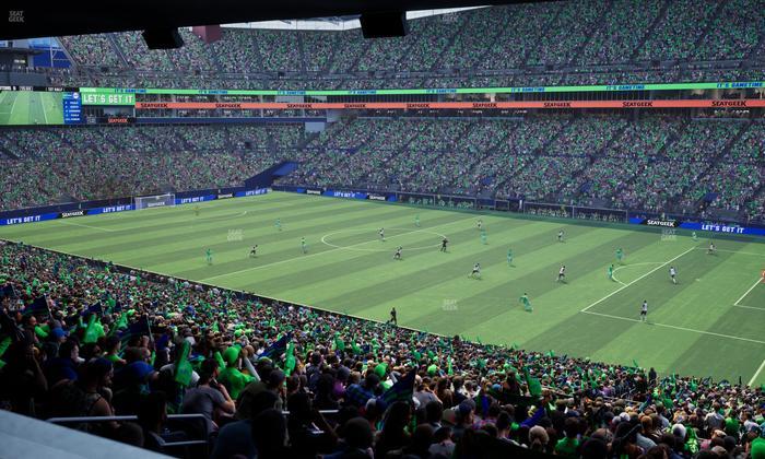 Lumen Field - Section Club Level Suite 2 Seat View