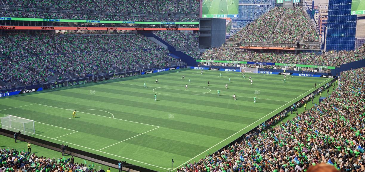 Lumen Field - Section Club Level Suite 20 Seat View