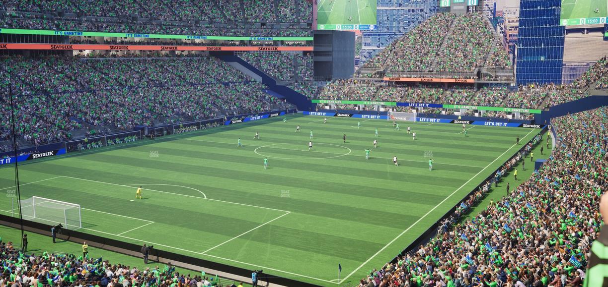 Lumen Field - Section Club Level Suite 21 Seat View