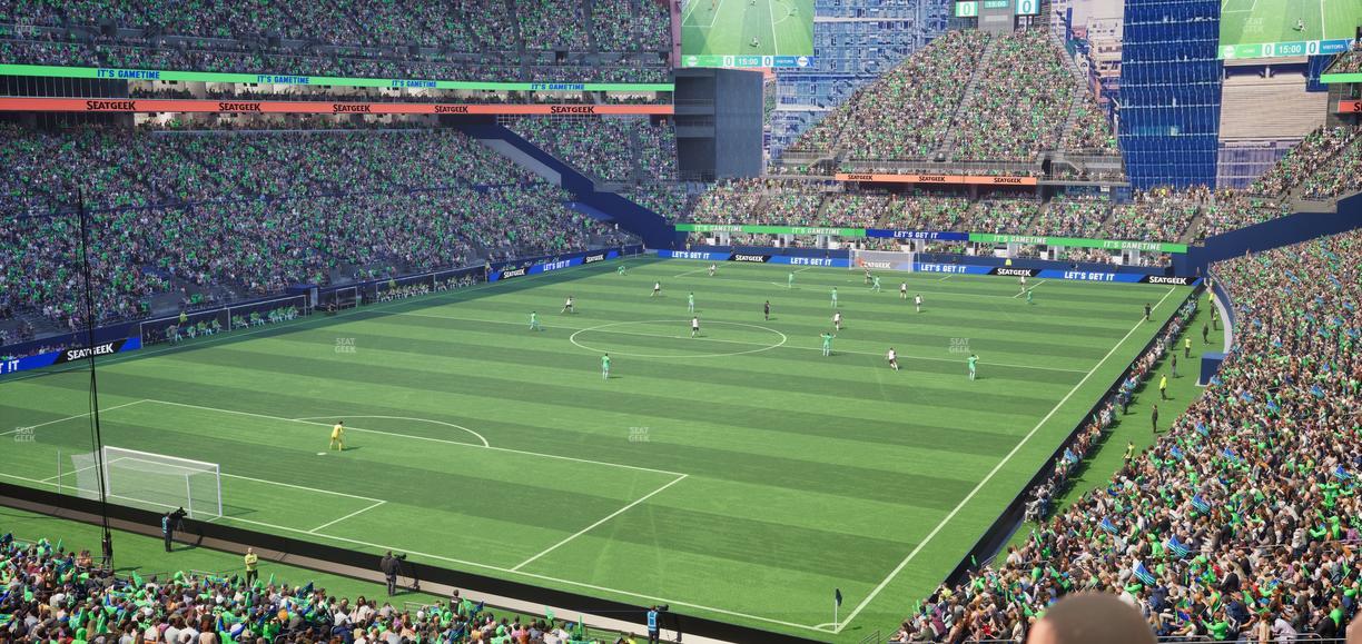 Lumen Field - Section Club Level Suite 22 Seat View