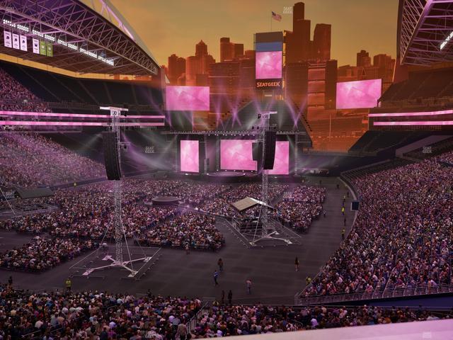 Lumen Field - Section Club Level Suite 23 Seat View Lumen Field - Section Club Level Suite 23 Seat View