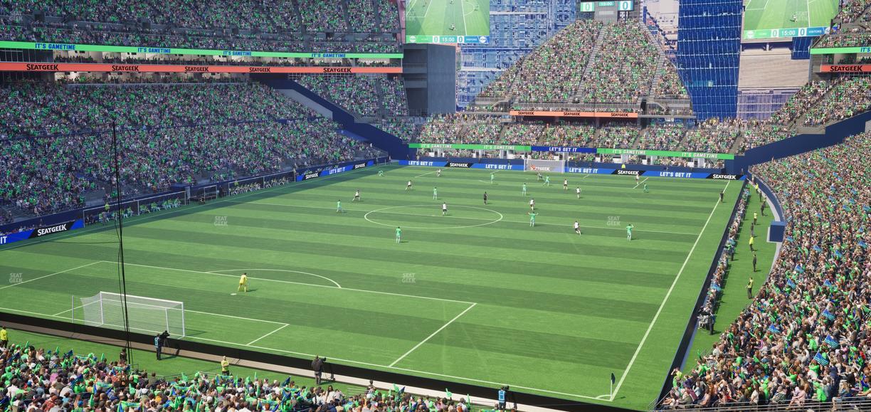 Lumen Field - Section Club Level Suite 23 Seat View