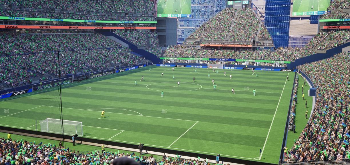 Lumen Field - Section Club Level Suite 24 Seat View