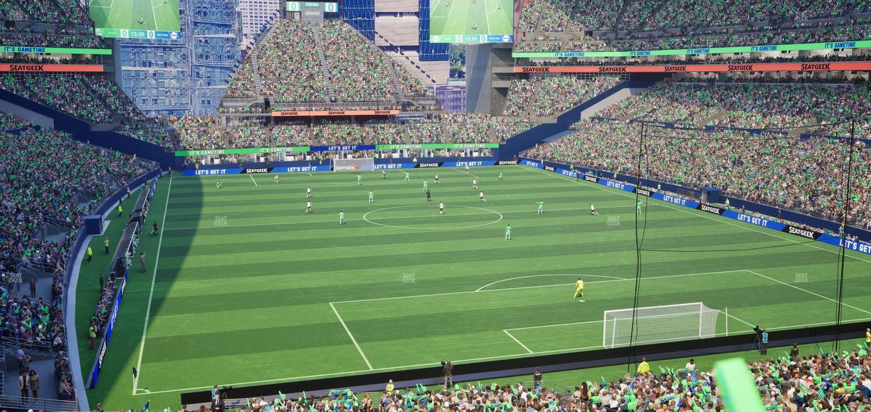 Lumen Field - Section Club Level Suite 27 Seat View