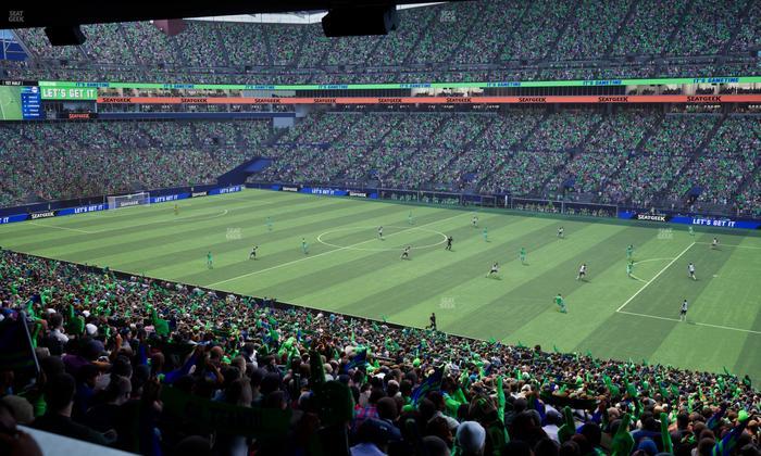 Lumen Field - Section Club Level Suite 3 Seat View