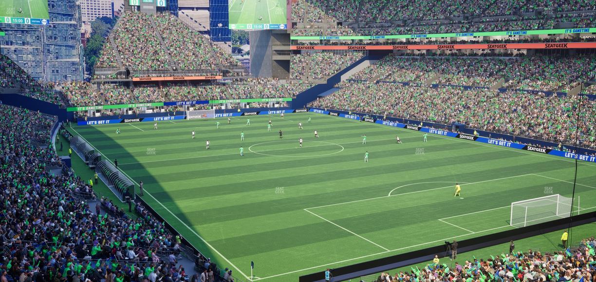 Lumen Field - Section Club Level Suite 32 Seat View