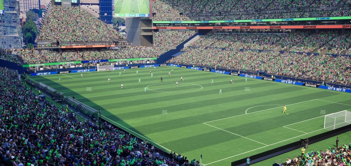 Lumen Field - Section Club Level Suite 34 Seat View