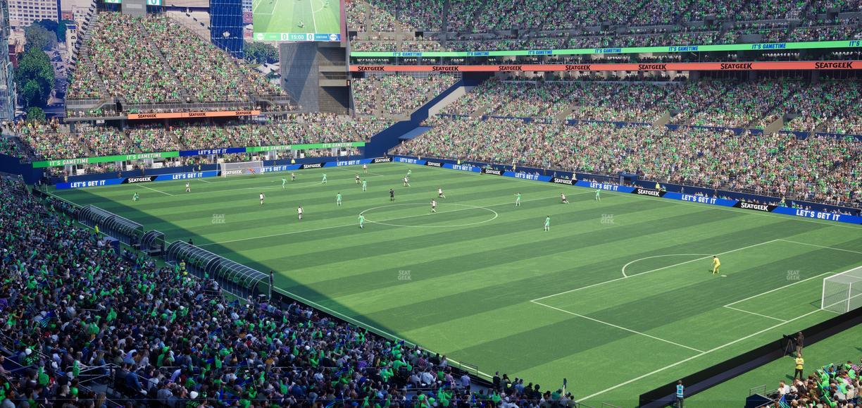 Lumen Field - Section Club Level Suite 35 Seat View