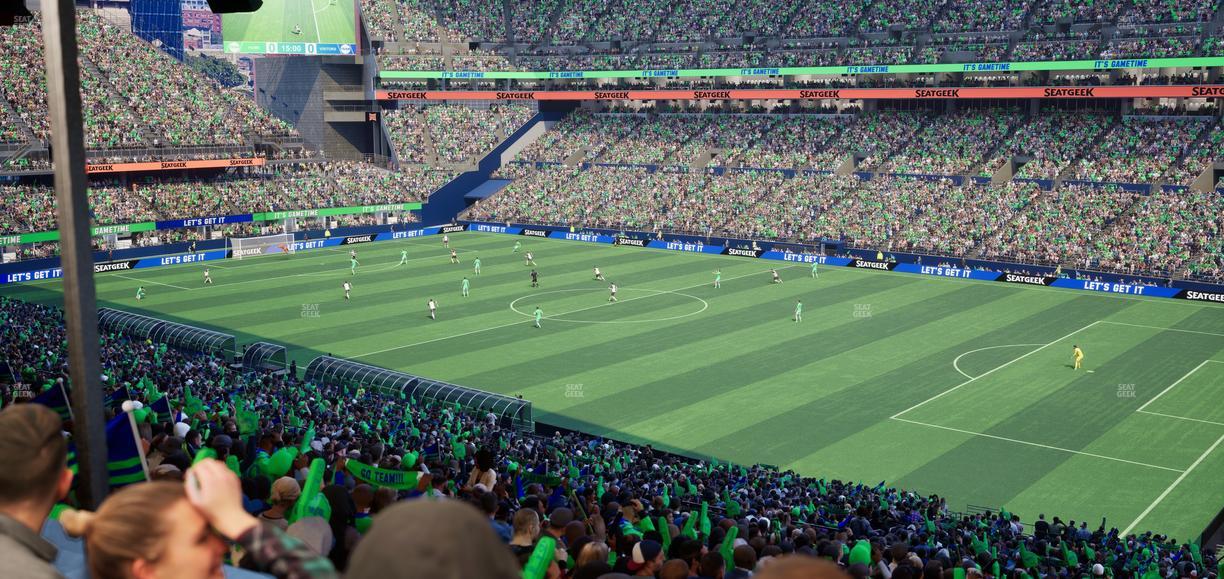 Lumen Field - Section Club Level Suite 36 Seat View