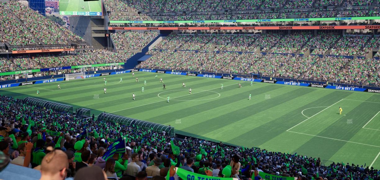 Lumen Field - Section Club Level Suite 37 Seat View