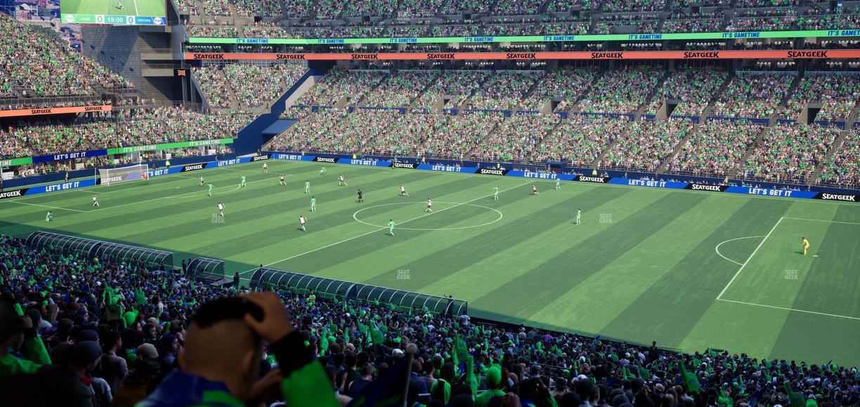 Lumen Field - Section Club Level Suite 39 Seat View