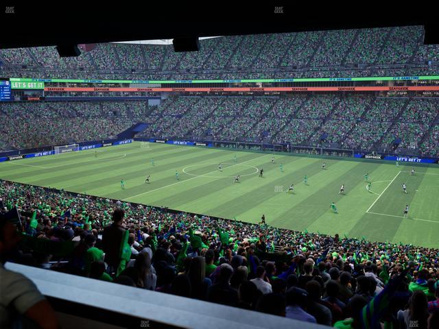 Lumen Field - Section Club Level Suite 4 Seat View Lumen Field - Section Club Level Suite 4 Seat View