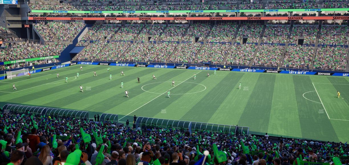 Lumen Field - Section Club Level Suite 42 Seat View