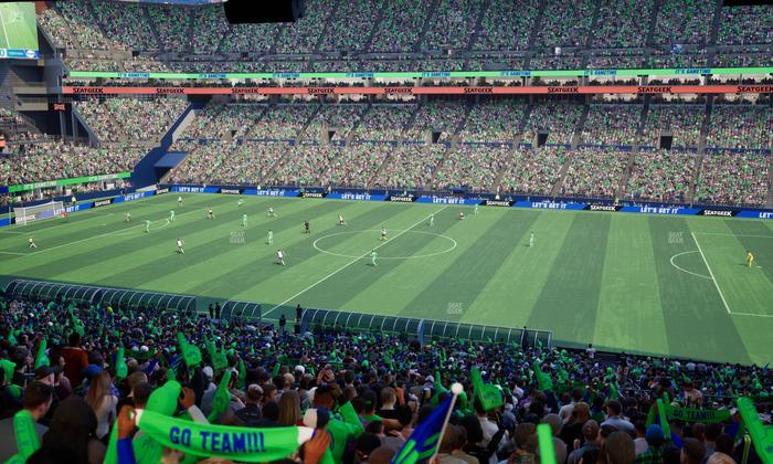 Lumen Field - Section Club Level Suite 42 Seat View