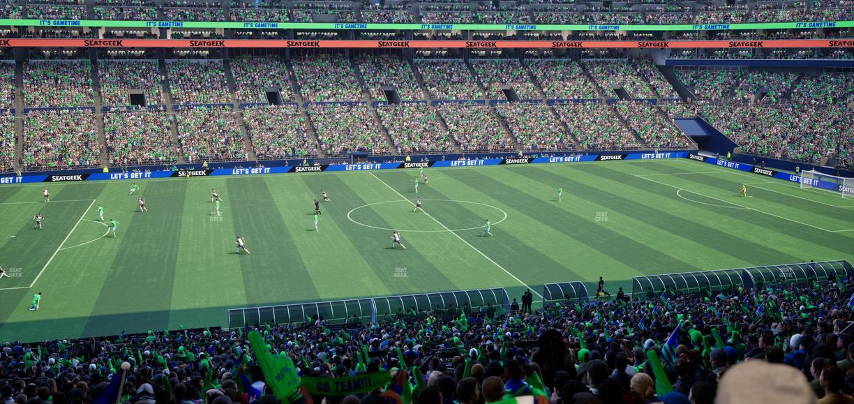 Lumen Field - Section Club Level Suite 44 Seat View