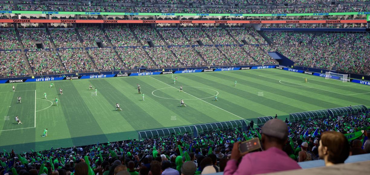 Lumen Field - Section Club Level Suite 46 Seat View