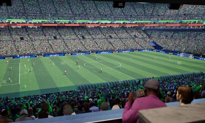 Lumen Field - Section Club Level Suite 46 Seat View