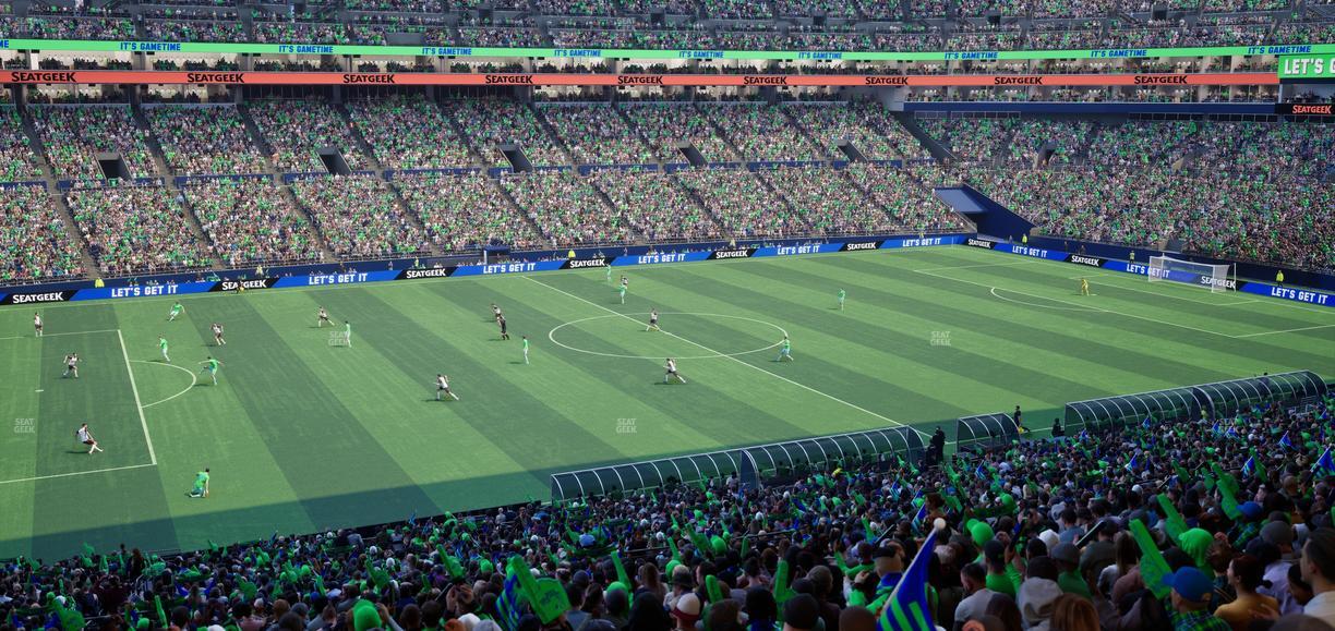 Lumen Field - Section Club Level Suite 47 Seat View