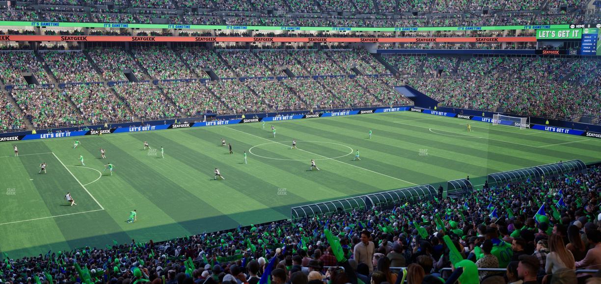 Lumen Field - Section Club Level Suite 48 Seat View