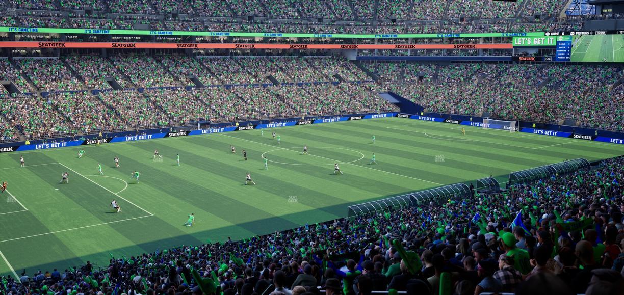 Lumen Field - Section Club Level Suite 49 Seat View