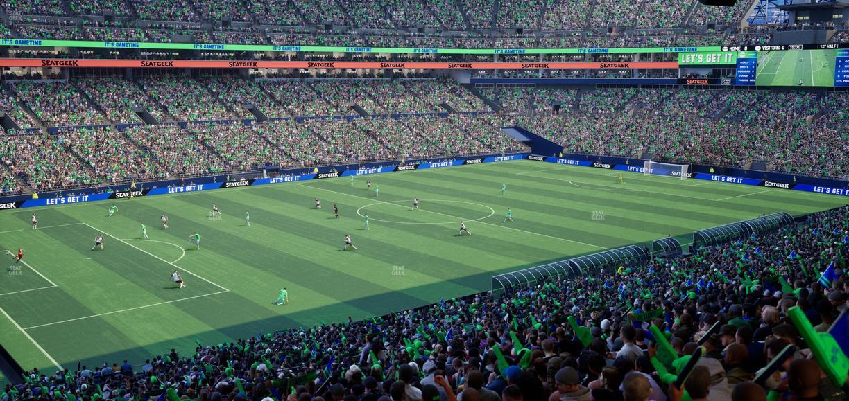 Lumen Field - Section Club Level Suite 50 Seat View