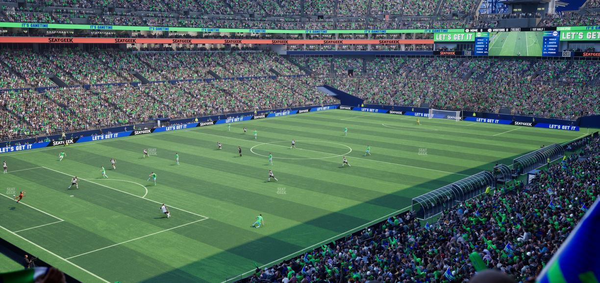 Lumen Field - Section Club Level Suite 51 Seat View