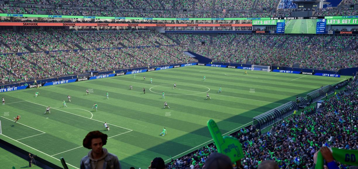 Lumen Field - Section Club Level Suite 52 Seat View