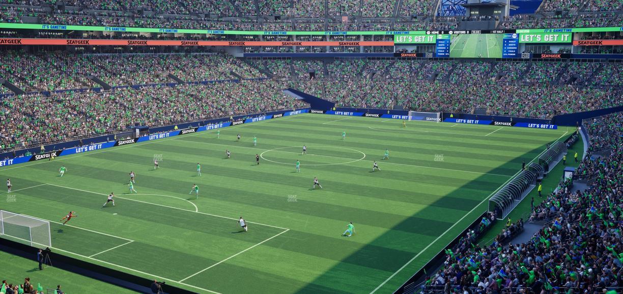 Lumen Field - Section Club Level Suite 54 Seat View