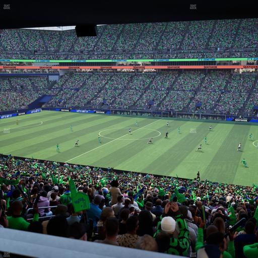 Lumen Field - Section Club Level Suite 6 Seat View