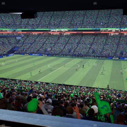 Lumen Field - Section Club Level Suite 7 Seat View