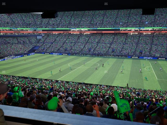 Lumen Field - Section Club Level Suite 7 Seat View Lumen Field - Section Club Level Suite 7 Seat View