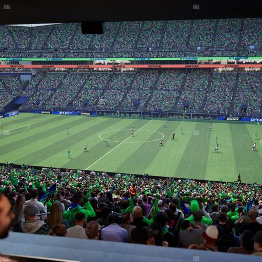 Lumen Field - Section Club Level Suite 8 Seat View