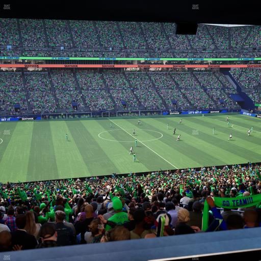 Lumen Field - Section Club Level Suite 9 Seat View