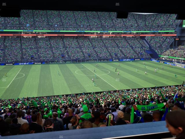 Lumen Field - Section Club Level Suite 9 Seat View Lumen Field - Section Club Level Suite 9 Seat View