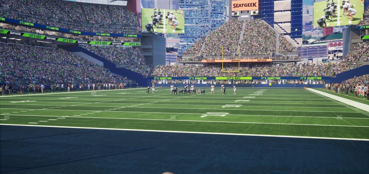 Lumen Field - Section Field 120 Seat View