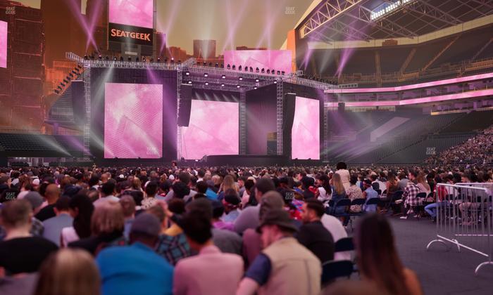 Lumen Field - Section Floor 10 Seat View