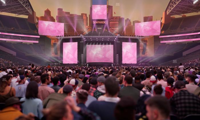 Lumen Field - Section Floor 11 Seat View