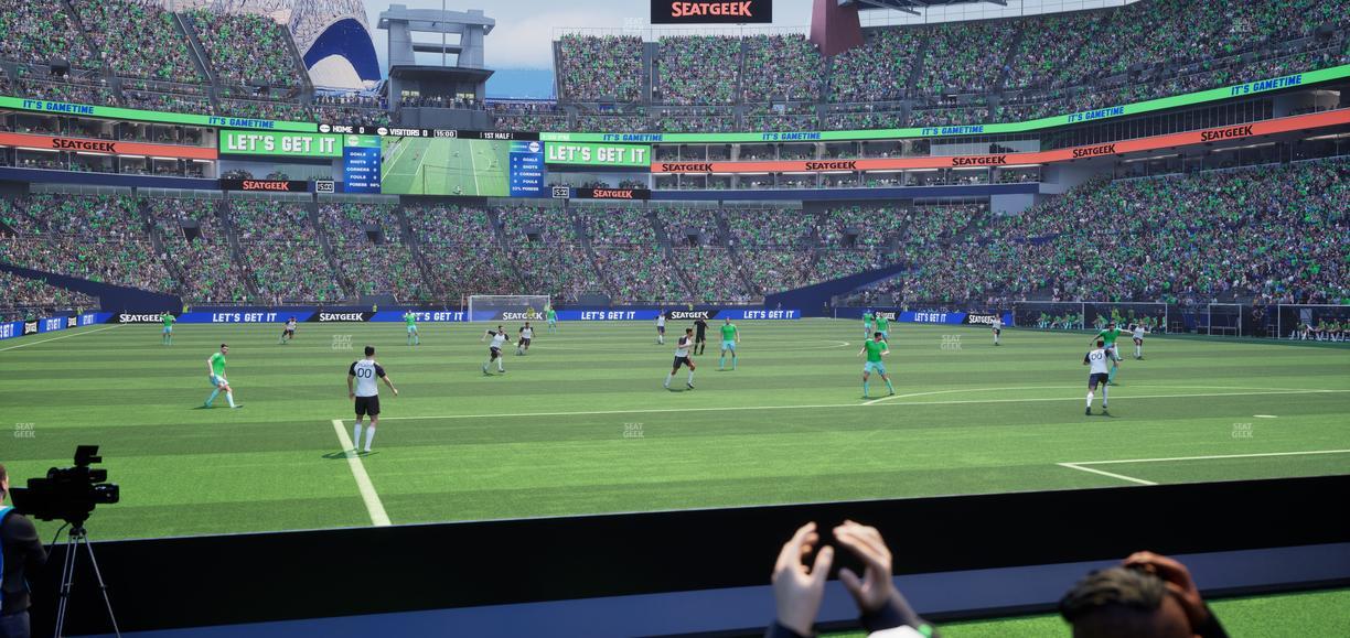 Lumen Field - Section Red Zone Suite 10 Seat View