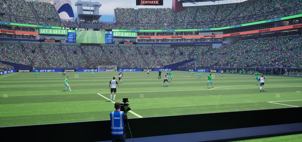 Lumen Field - Section Red Zone Suite 11 Seat View