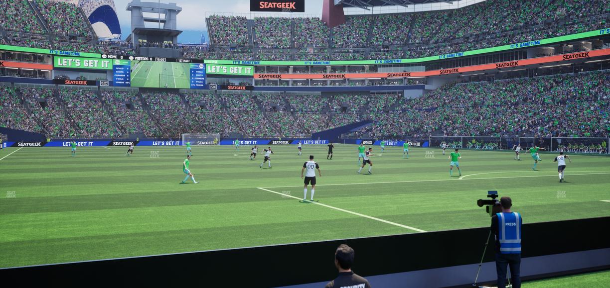 Lumen Field - Section Red Zone Suite 12 Seat View