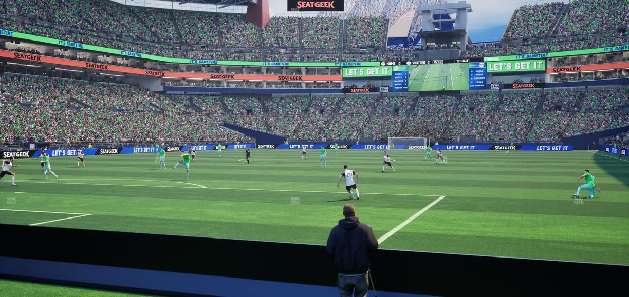 Lumen Field - Section Red Zone Suite 2 Seat View