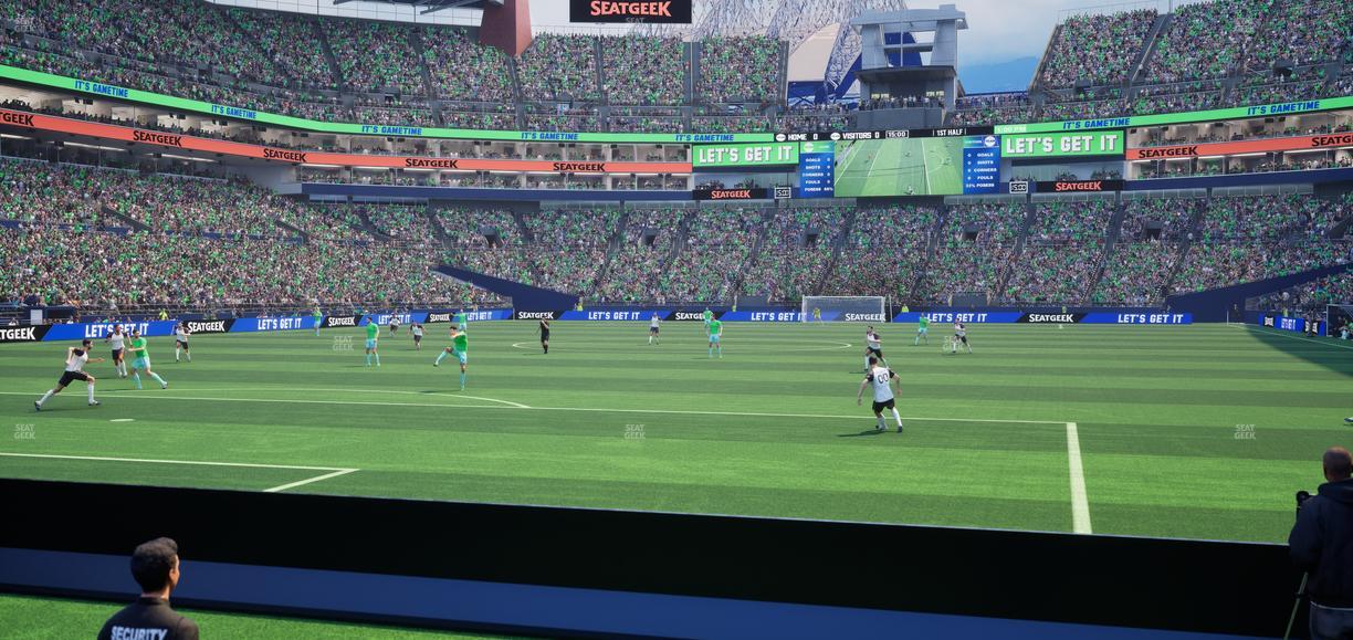 Lumen Field - Section Red Zone Suite 3 Seat View