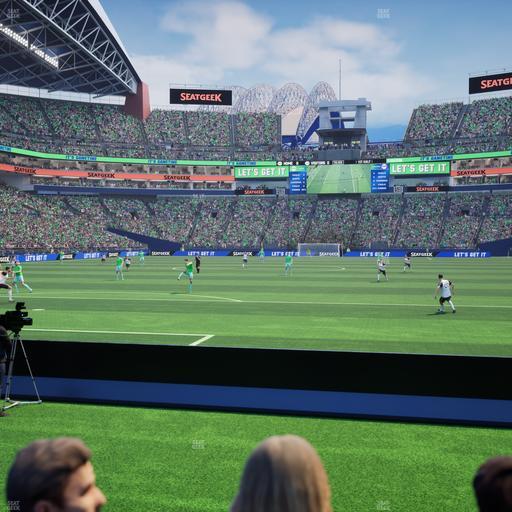 Lumen Field - Section Red Zone Suite 4 Seat View