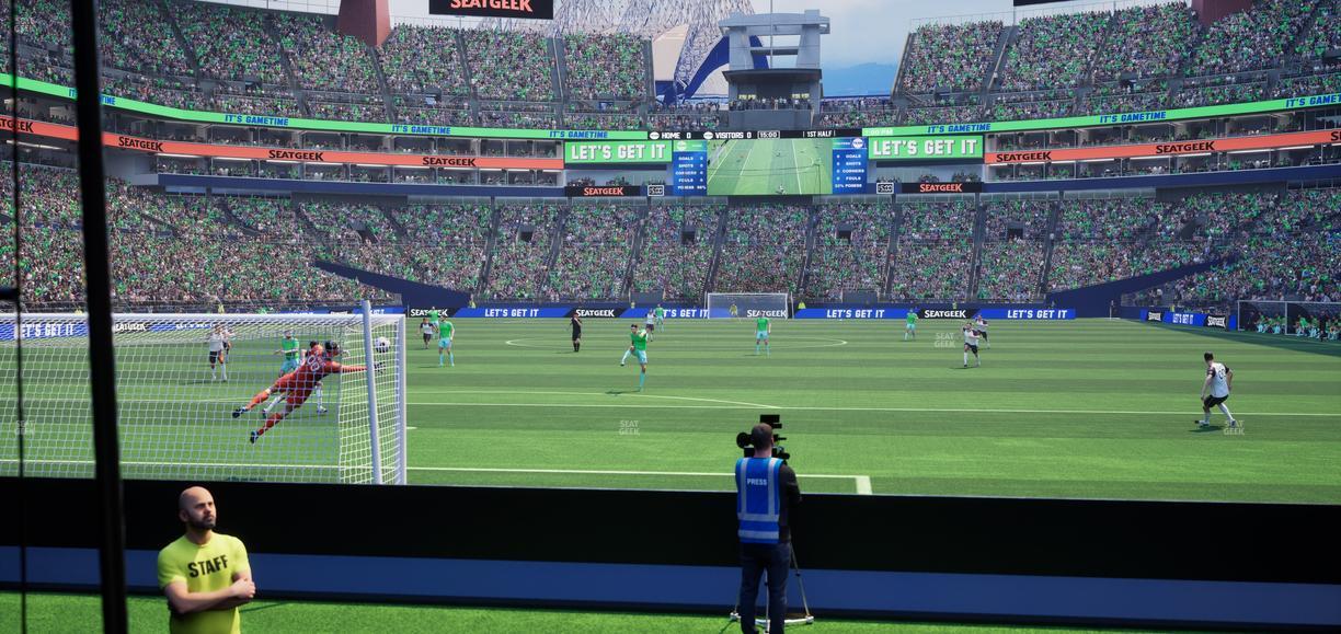 Lumen Field - Section Red Zone Suite 5 Seat View